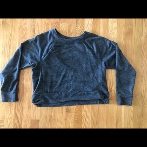 Cropped Grey Sweatshirt